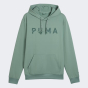 Кофта Puma M CLOUDSPUN BRANDED HOODIE, фото 6 - интернет магазин MEGASPORT