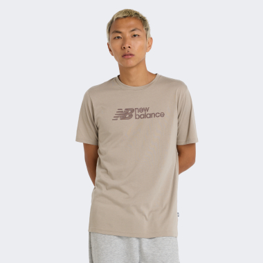 Футболка New Balance Heathertech Linear T-Shirt - 170718, фото 1 - интернет-магазин MEGASPORT