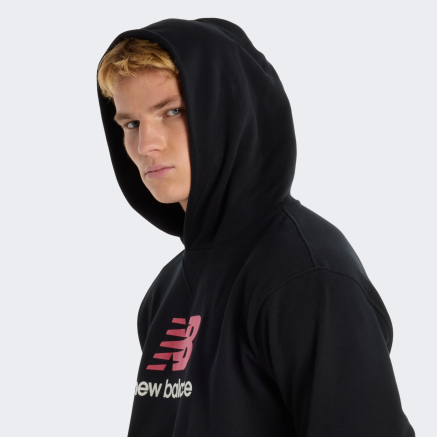 Кофта New Balance Athletics FT Logo Hoodie - 170719, фото 6 - інтернет-магазин MEGASPORT