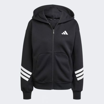 Кофта Adidas W FI 3S FZ HD - 170800, фото 6 - інтернет-магазин MEGASPORT