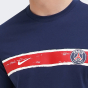 Футболка Nike PSG M NK HERITAGE TEE, фото 4 - інтернет магазин MEGASPORT