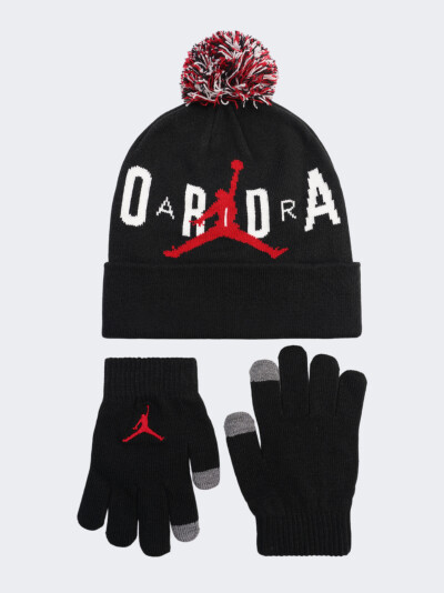 Шапка Jordan JAN HBR POM BEANIE SET - 169942, фото 1 - інтернет-магазин MEGASPORT