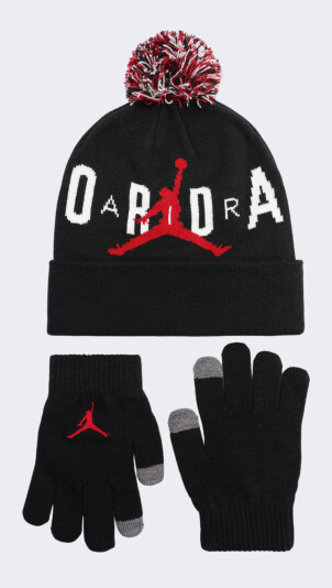 Шапка Jordan дитяча JAN HBR POM BEANIE SET - 169942, фото 1 - інтернет-магазин MEGASPORT