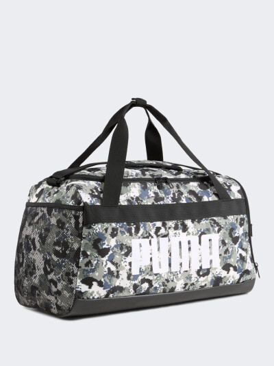 Сумка Puma CHALLENGER AOP Small Sports Bag - 171056, фото 1 - інтернет-магазин MEGASPORT