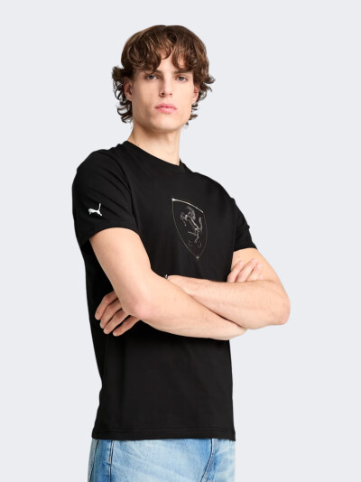 Футболка Puma Ferrari Race Tonal Big Shield Tee - 171066, фото 1 - інтернет-магазин MEGASPORT