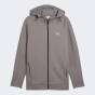 Кофта Puma EVOSTRIPE Full-Zip Hoodie DK, фото 6 - интернет магазин MEGASPORT