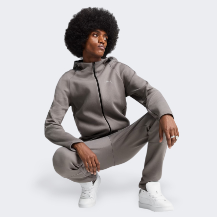 Кофта Puma EVOSTRIPE Full-Zip Hoodie DK - 171075, фото 3 - интернет-магазин MEGASPORT