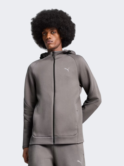 Кофта Puma EVOSTRIPE Full-Zip Hoodie DK - 171075, фото 1 - інтернет-магазин MEGASPORT