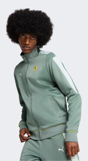 Кофта Puma Ferrari Race MT7 Jacket - 171068, фото 1 - интернет-магазин MEGASPORT