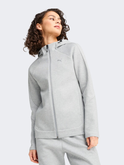 Кофта Puma EVOSTRIPE Full-Zip Hoodie DK - 171085, фото 1 - інтернет-магазин MEGASPORT
