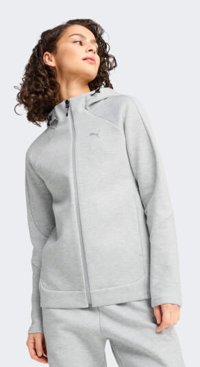 Кофта Puma EVOSTRIPE Full-Zip Hoodie DK - 171085, фото 1 - інтернет-магазин MEGASPORT