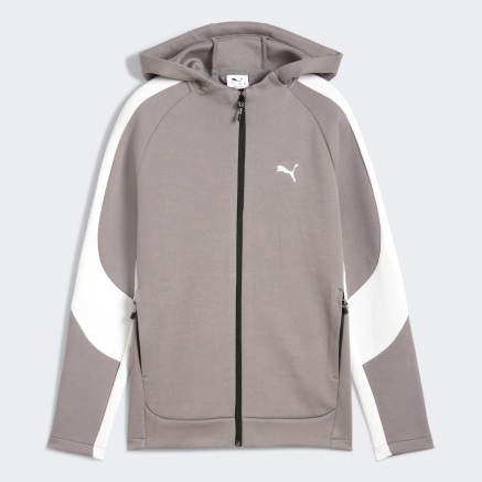 Кофта Puma детская EVOSTRIPE Full-Zip Hoodie DK B - 171090, фото 4 - интернет-магазин MEGASPORT