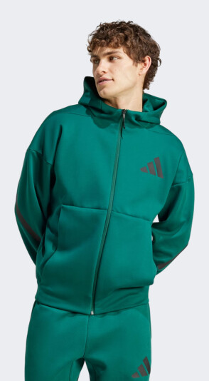 Кофта Adidas M Z.N.E. FZ - 171139, фото 1 - интернет-магазин MEGASPORT