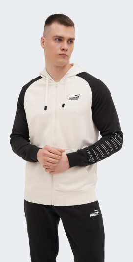 Кофта Puma SPORT Full-Zip Hoodie TR - 170645, фото 1 - интернет-магазин MEGASPORT