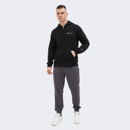 Кофта Champion full zip hoodie sweatshirt - 170665, фото 3 - інтернет-магазин MEGASPORT