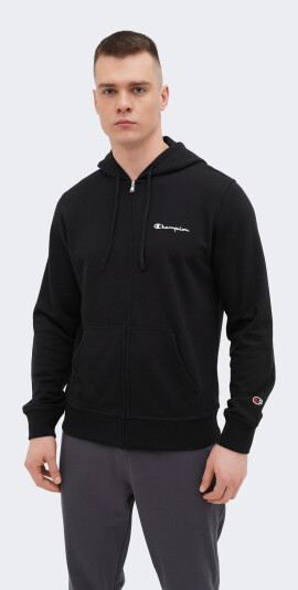 Кофта Champion full zip hoodie sweatshirt - 170665, фото 1 - интернет-магазин MEGASPORT