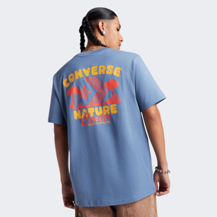 Футболка Converse NATURE CENTER TEE - 171242, фото 2 - інтернет-магазин MEGASPORT