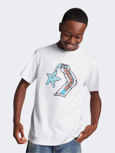 Футболка Converse STAR CHEV TOOTHPASTE TEE - 171268, фото 1 - інтернет-магазин MEGASPORT