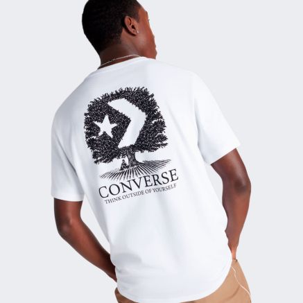 Футболка Converse THINK OUTSIDE TEE - 171256, фото 2 - інтернет-магазин MEGASPORT