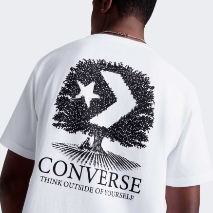 Футболка Converse THINK OUTSIDE TEE - 171256, фото 5 - інтернет-магазин MEGASPORT