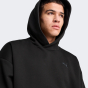 Кофта Puma WARDROBE ESS Boxy Hoodie DK, фото 4 - інтернет магазин MEGASPORT