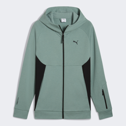 Кофта Puma PUMATECH Full-Zip Hoodie DK - 171310, фото 1 - интернет-магазин MEGASPORT