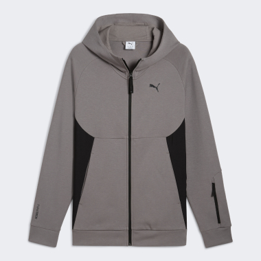 Кофта Puma PUMATECH Full-Zip Hoodie DK - 171311, фото 1 - интернет-магазин MEGASPORT