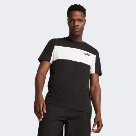 Футболка Puma ESS BLOCK Tee - 171345, фото 1 - интернет-магазин MEGASPORT