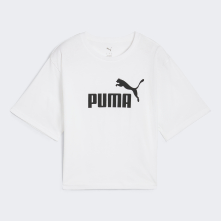 Футболка Puma ESS Cropped No. 1 Logo Relaxed Tee - 171347, фото 1 - интернет-магазин MEGASPORT