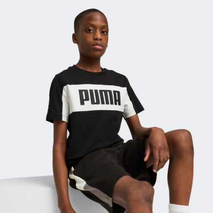 Футболка Puma детская ESS BLOCK Tee B - 171353, фото 1 - интернет-магазин MEGASPORT