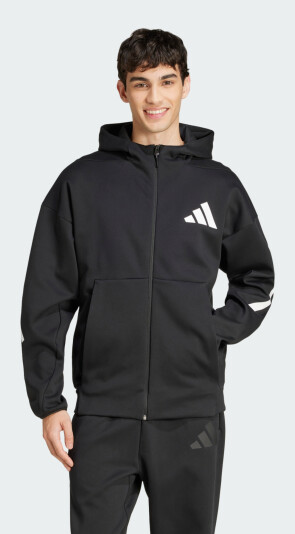 Кофта Adidas M Z.N.E. FZ - 171422, фото 1 - интернет-магазин MEGASPORT