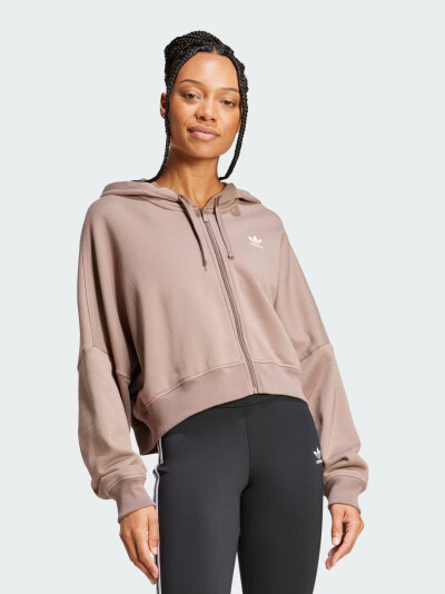 Кофта Adidas Originals ESS FZ HOODIE - 171451, фото 1 - інтернет-магазин MEGASPORT