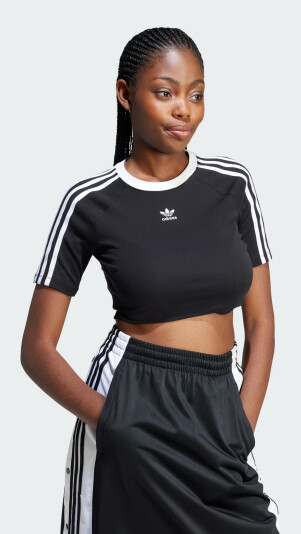 Футболка Adidas Originals 3 S BABY TEE - 171536, фото 1 - інтернет-магазин MEGASPORT