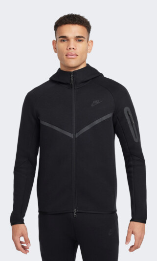 Кофта Nike M NK TCH FLC FZ WR HOODIE - 171510, фото 1 - интернет-магазин MEGASPORT