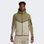 Кофта Nike M NK TCH FLC FZ WR HOODIE, фото 1 - інтернет магазин MEGASPORT