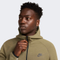 Кофта Nike M NK TCH FLC FZ WR HOODIE, фото 4 - інтернет магазин MEGASPORT