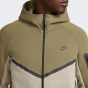 Кофта Nike M NK TCH FLC FZ WR HOODIE, фото 5 - інтернет магазин MEGASPORT