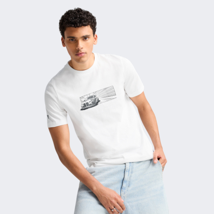 Футболка Puma BMW MMS CAR GRAPHIC TEE - 171581, фото 1 - интернет-магазин MEGASPORT