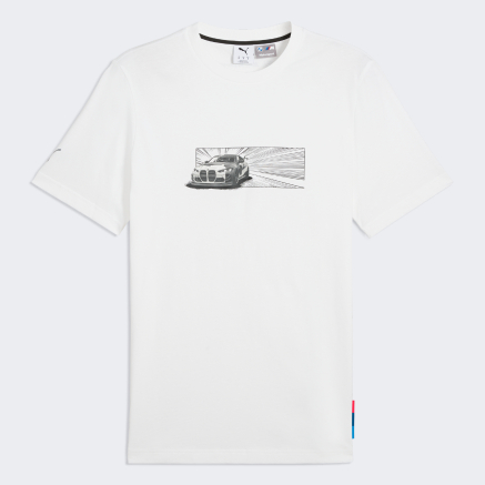 Футболка Puma BMW MMS CAR GRAPHIC TEE - 171581, фото 4 - интернет-магазин MEGASPORT