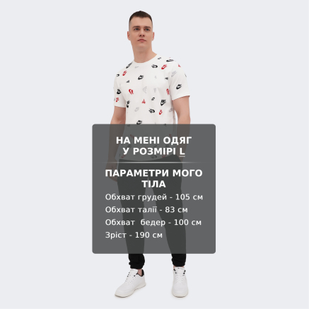 Футболка Nike M NSW TEE 12MO AOP SP25 - 171036, фото 6 - інтернет-магазин MEGASPORT