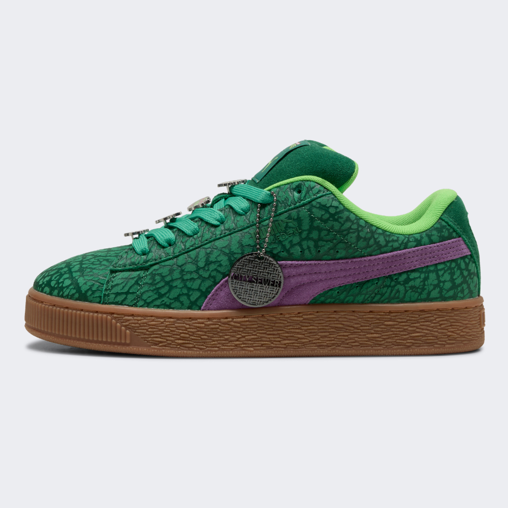 なまたまご Кеди Puma Suede XL TMNT | Колір: зелений | купити в інтернет
