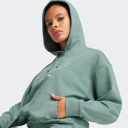 Кофта Puma ESS SCRIPT Comfort Hoodie TR - 171740, фото 5 - интернет-магазин MEGASPORT