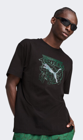 Футболка Puma X TMNT Relaxed Graphic Tee - 171746, фото 1 - інтернет-магазин MEGASPORT