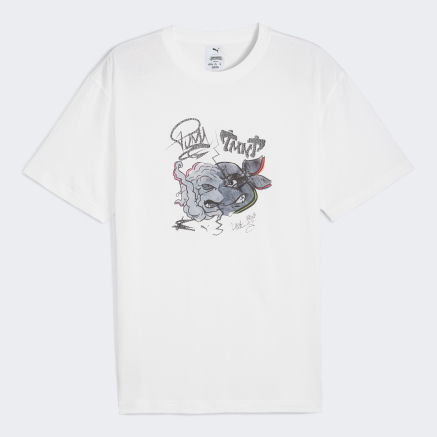 Футболка Puma X TMNT Relaxed Graphic Tee - 171747, фото 6 - интернет-магазин MEGASPORT