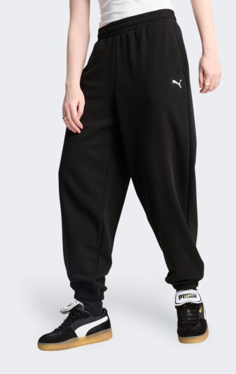 Спортивні штани Puma WARDROBE ESS Relaxed Sweatpants TR cl - 171759, фото 1 - інтернет-магазин MEGASPORT
