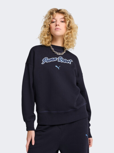 Кофта Puma PREMIUM ESS Oversized Graphic Crew - 171763, фото 1 - інтернет-магазин MEGASPORT