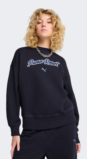 Кофта Puma PREMIUM ESS Oversized Graphic Crew - 171763, фото 1 - інтернет-магазин MEGASPORT