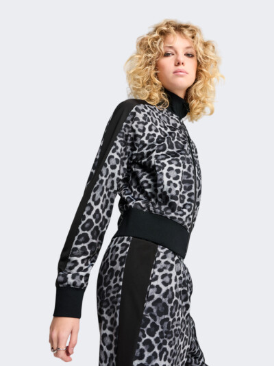 Кофта Puma T7 LEO LUXE AOP Short Track Jacket - 171766, фото 1 - інтернет-магазин MEGASPORT