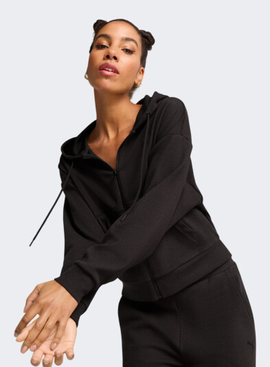 Кофта Puma HER Comfort Crop Full-Zip Hoodie - 171776, фото 1 - інтернет-магазин MEGASPORT