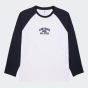 Лонгслив Converse RETRO CHUCK CORE RAGLAN LS TEE, фото 1 - интернет магазин MEGASPORT